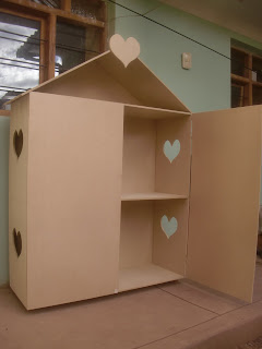 casitas de mdf para muñecas