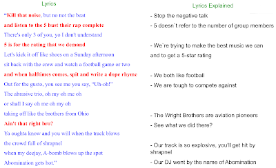 Mission 5 Lyrics Explained