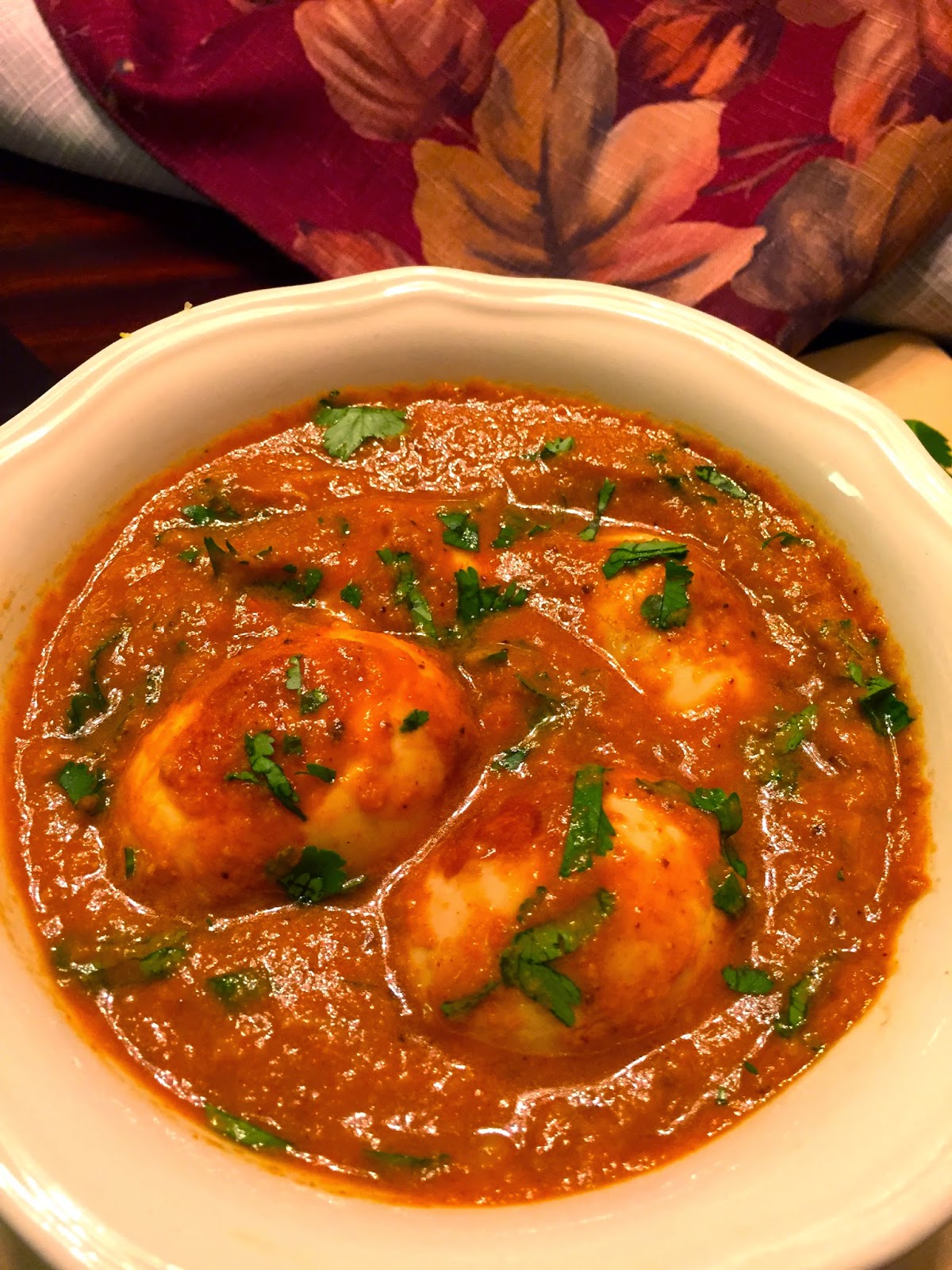 Egg korma/Egg Kurma For a Healthy Lifestyle Veggibites