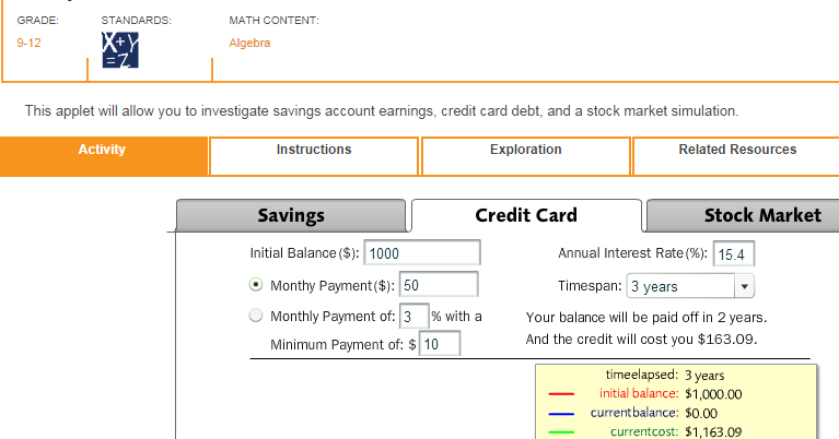 credit card payment simulator
