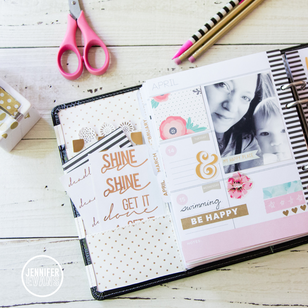 Take a look at the inside pages of my Heidi Swapp Memory Planner by @createoften 