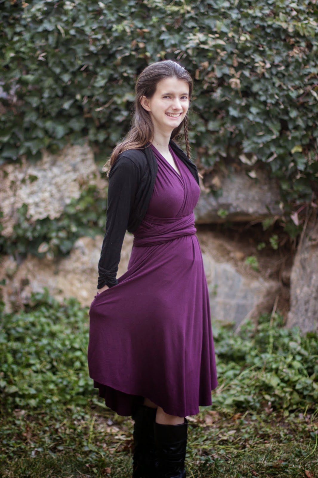 ways to wear infinity dress