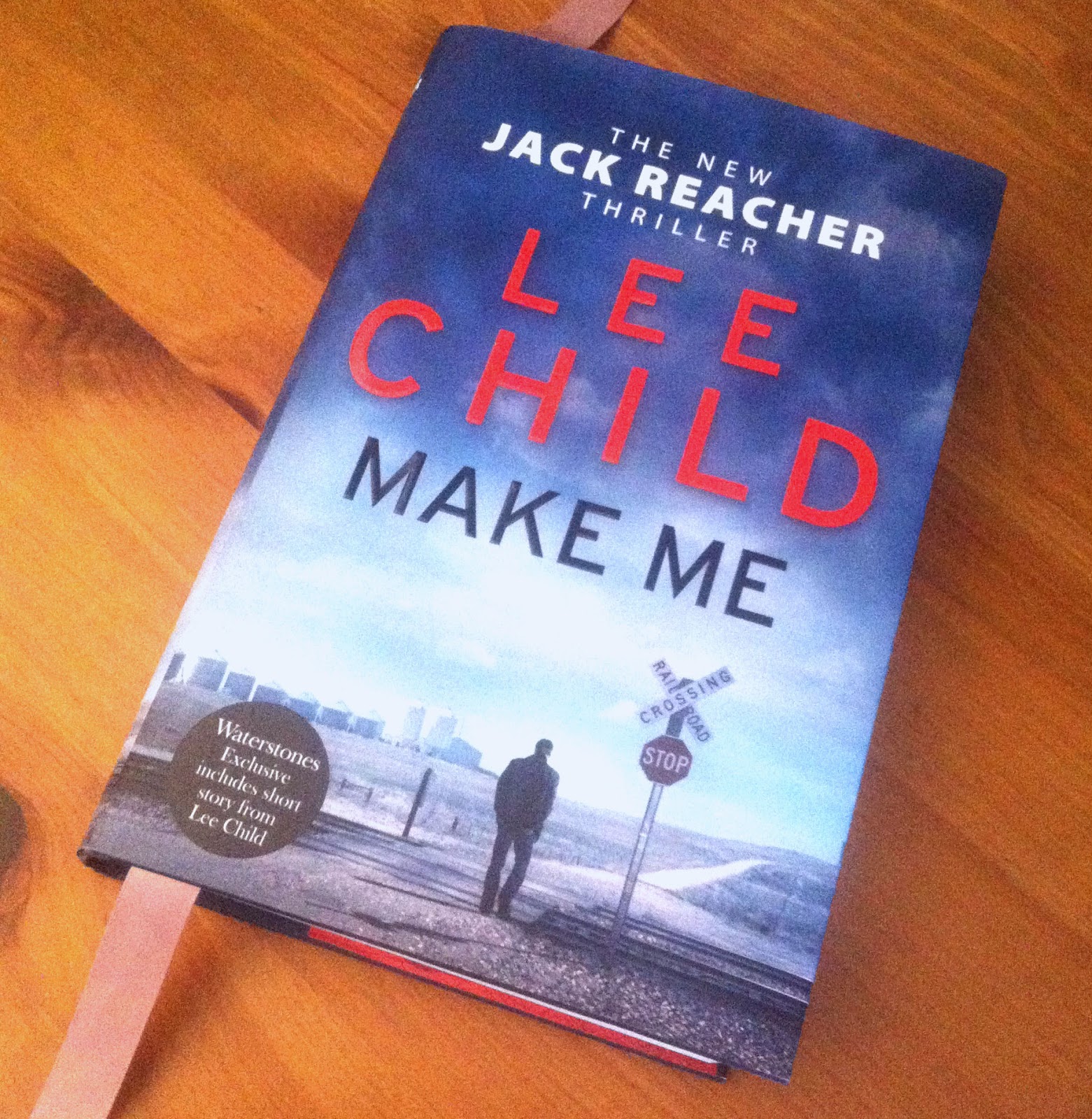Blue Striped Square Book Review 3 Make Me By Lee Child