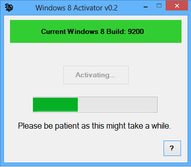 Activator Windows 8