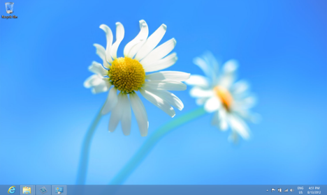Download 5 distinct groups of Windows 8 themes and wallpapers on Windows 7 