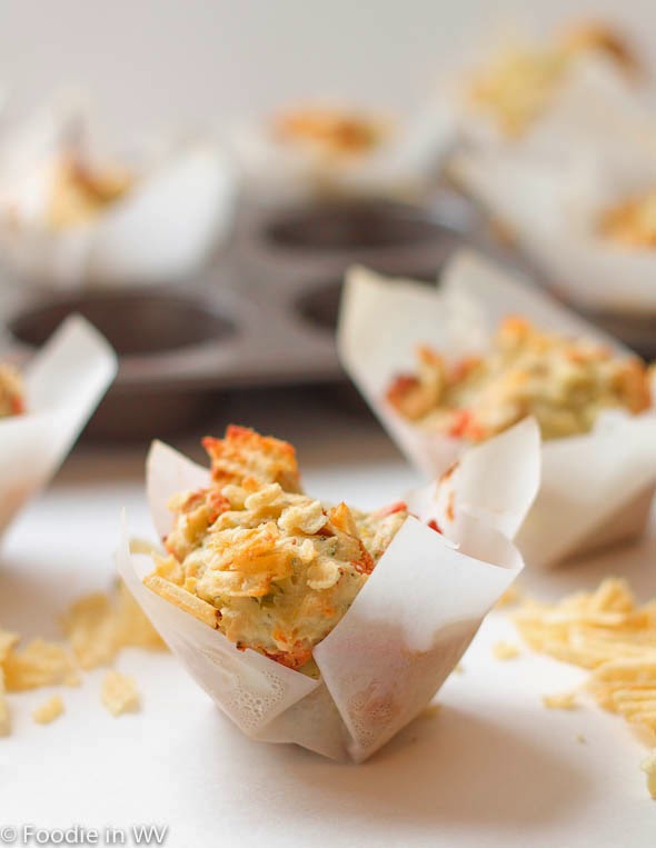 Savory Smoked Salmon and Potato Chip Brunch Muffins Foodie in WV