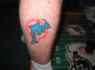 Miami Dolphins Tattoo Design Photo Gallery - Miami Dolphins Tattoo Ideas