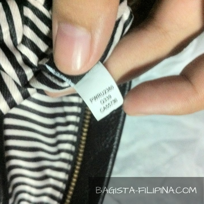 spade bag kate spot inside zipper text investigator tags