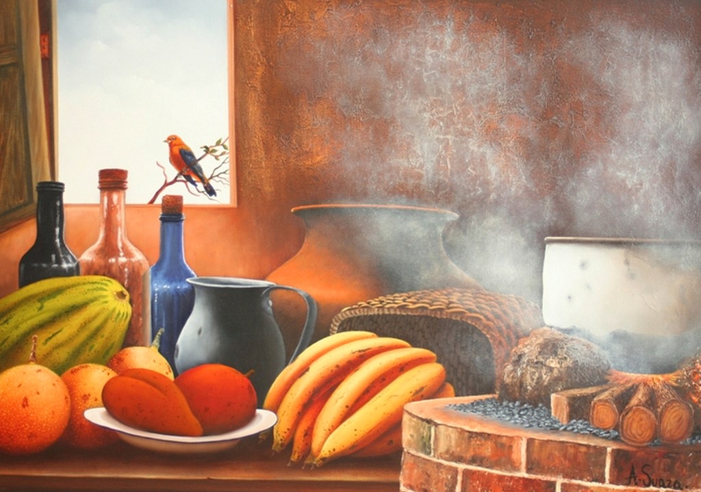 Imágenes Arte Pinturas: COCINAS ÓLEO