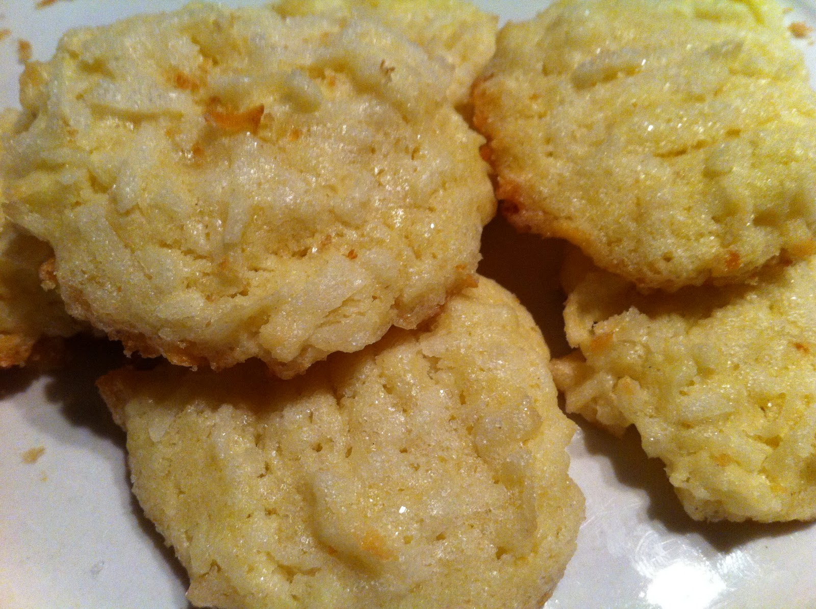 Buttery Coconut Cookies My Sweet Zepol