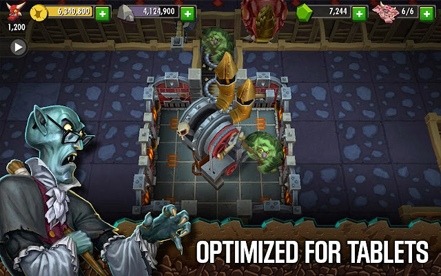 Dungeon Keeper games screenshoot