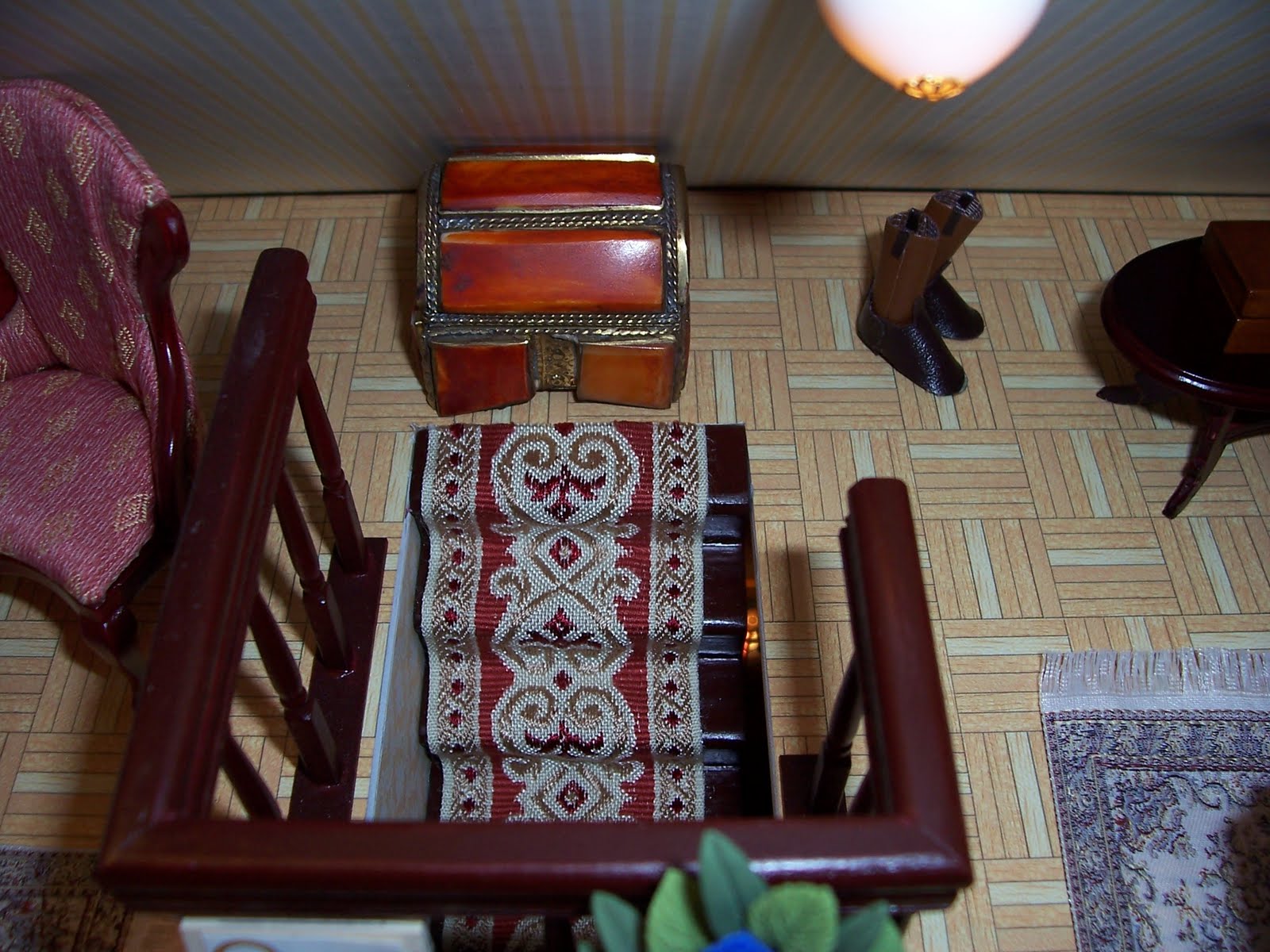 Mis Minis: Alfombra para las escaleras.