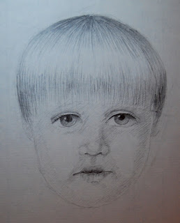 Drawing of a baby