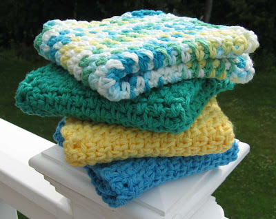 More Crocheted Dish/Wash Cloths