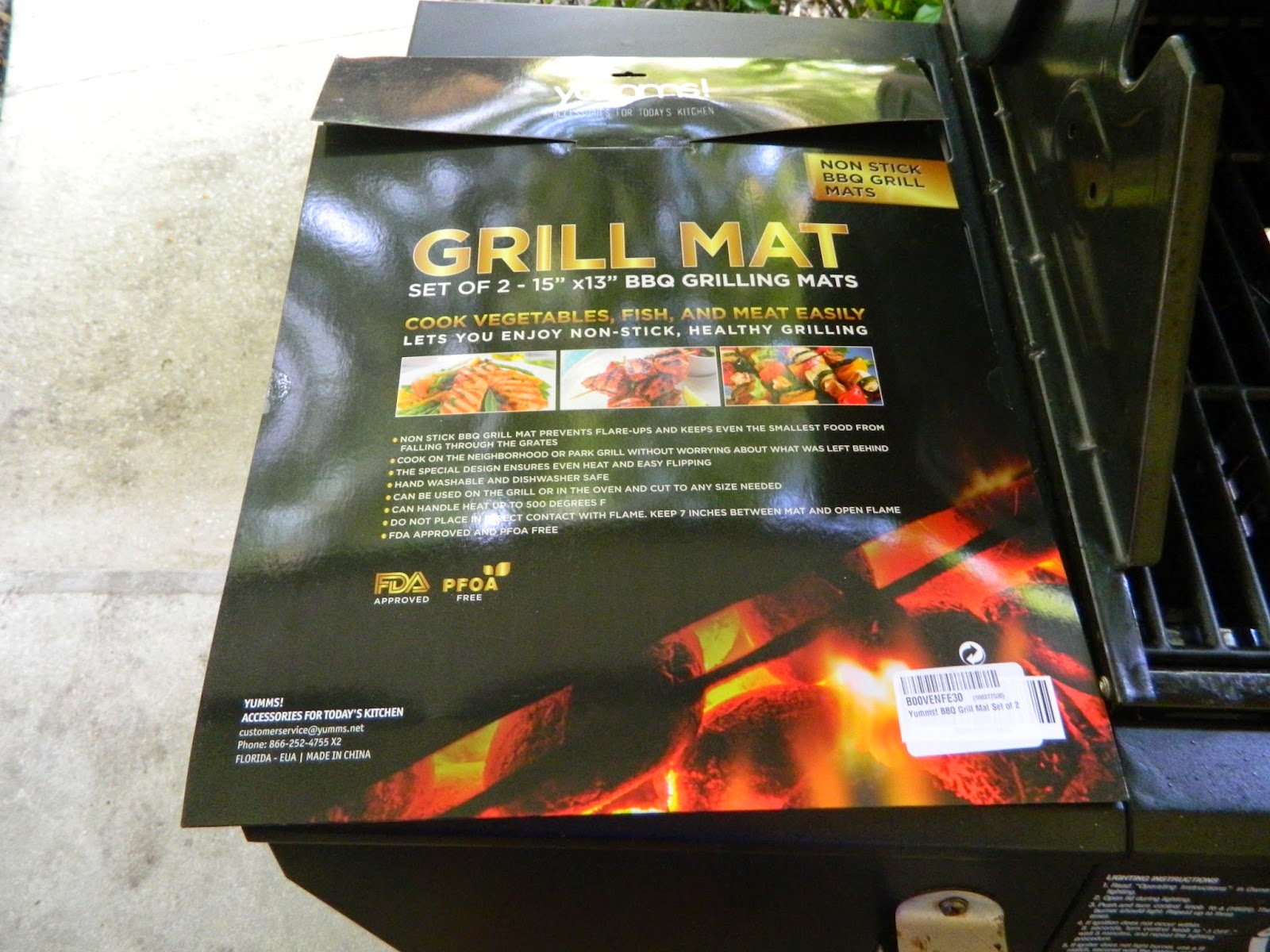 TiffsPixieDust Yumms! BBQ Grilling Mat Review