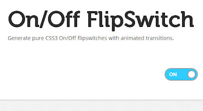 On / Off switch on HTML5/CSS3 On / Off switch on HTML5/CSS3
