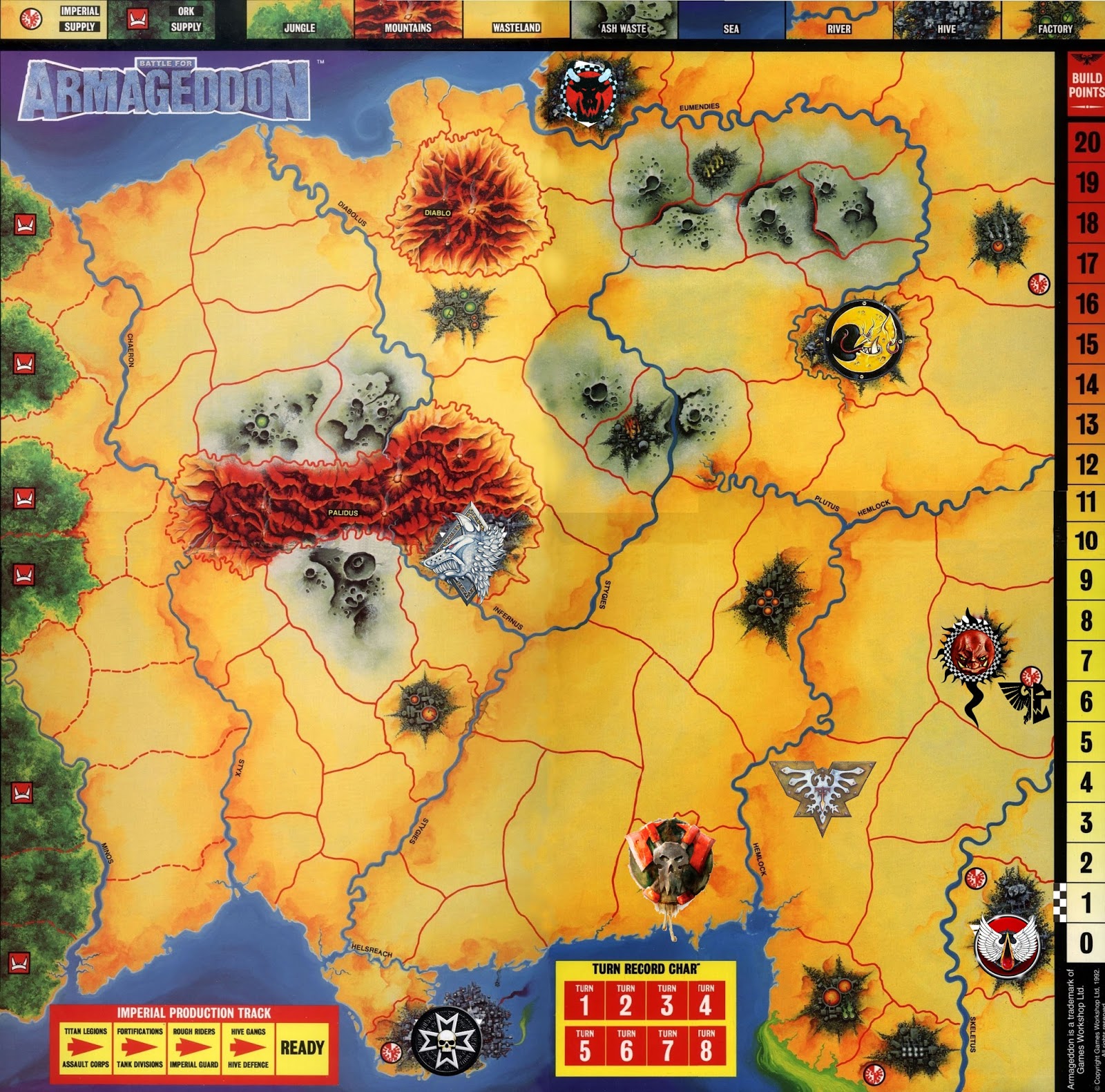 Third war for Armageddon in epic 40k