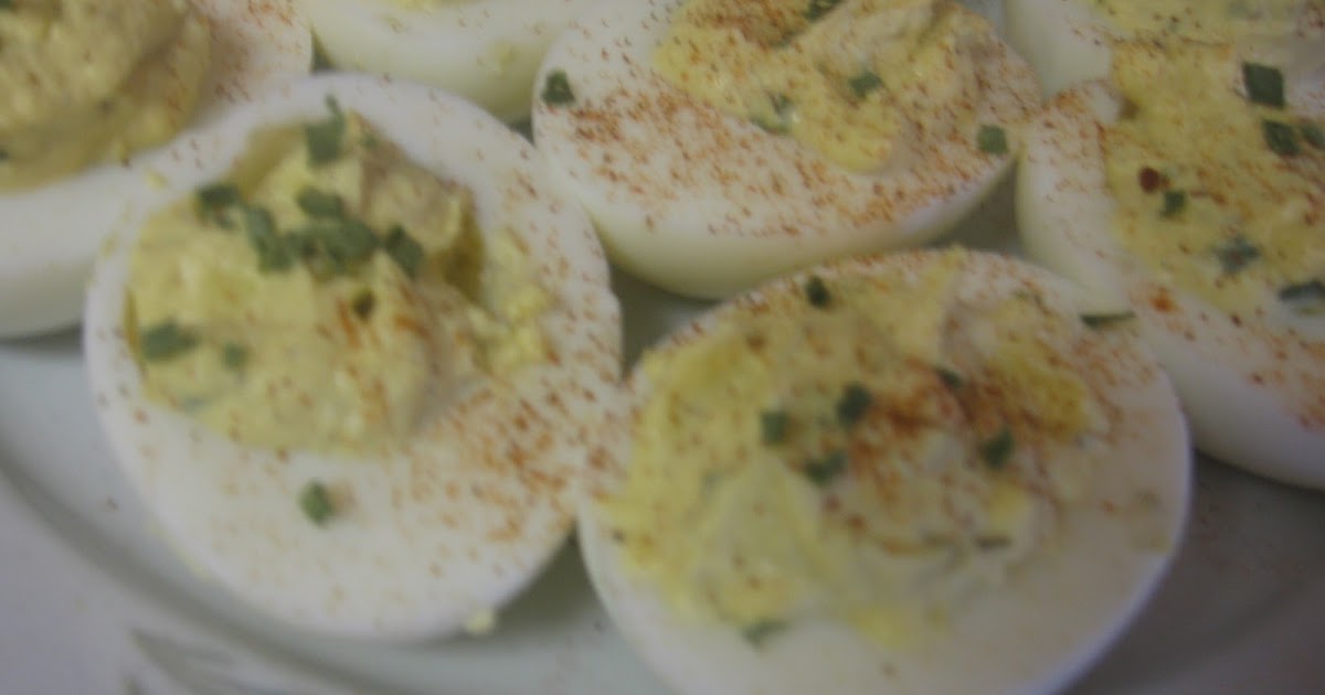Life less hurried, living in the slow lane: Not so devilish deviled eggs