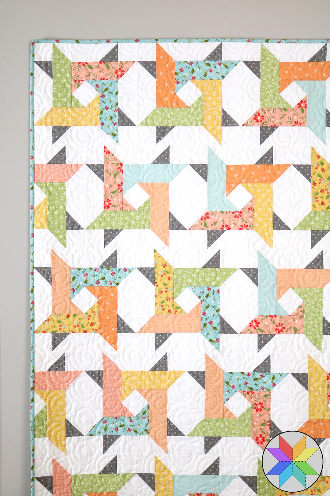 A Bright Corner Windy City Quilt Pattern