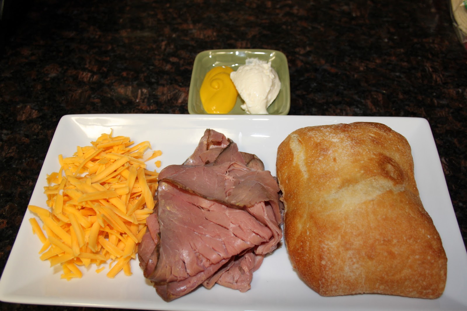 Michelle's Tasty Creations Roast Beef & Gruyere Panini