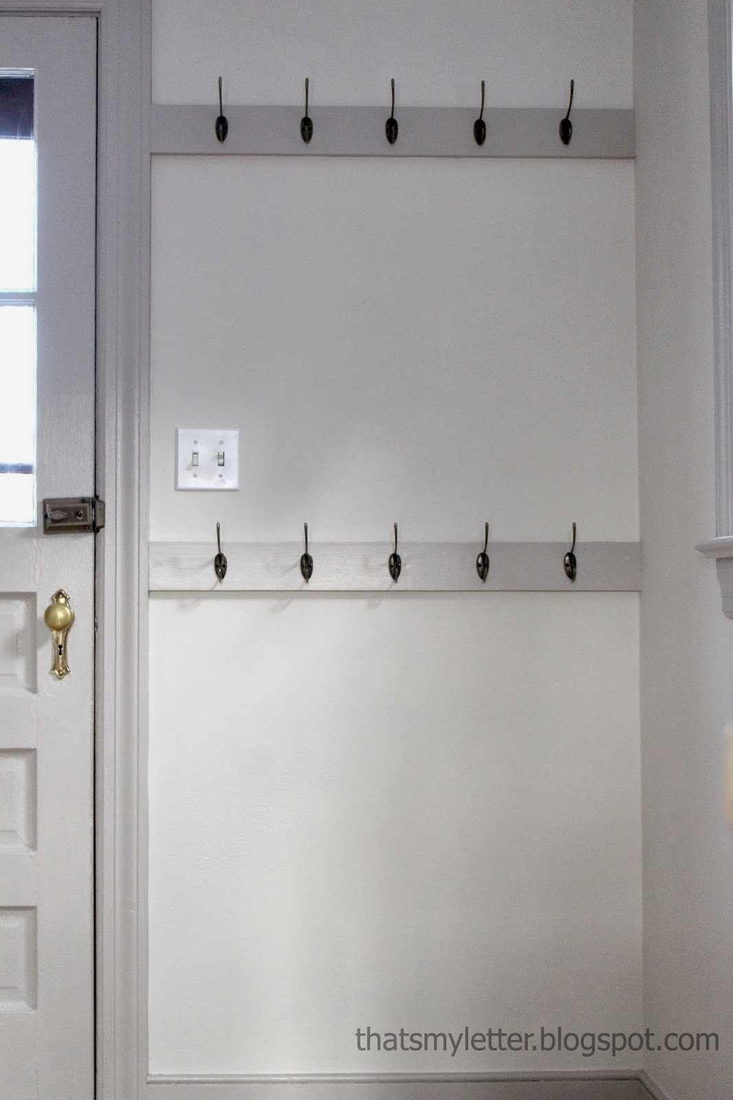 How to Install Mudroom Hooks Jaime Costiglio