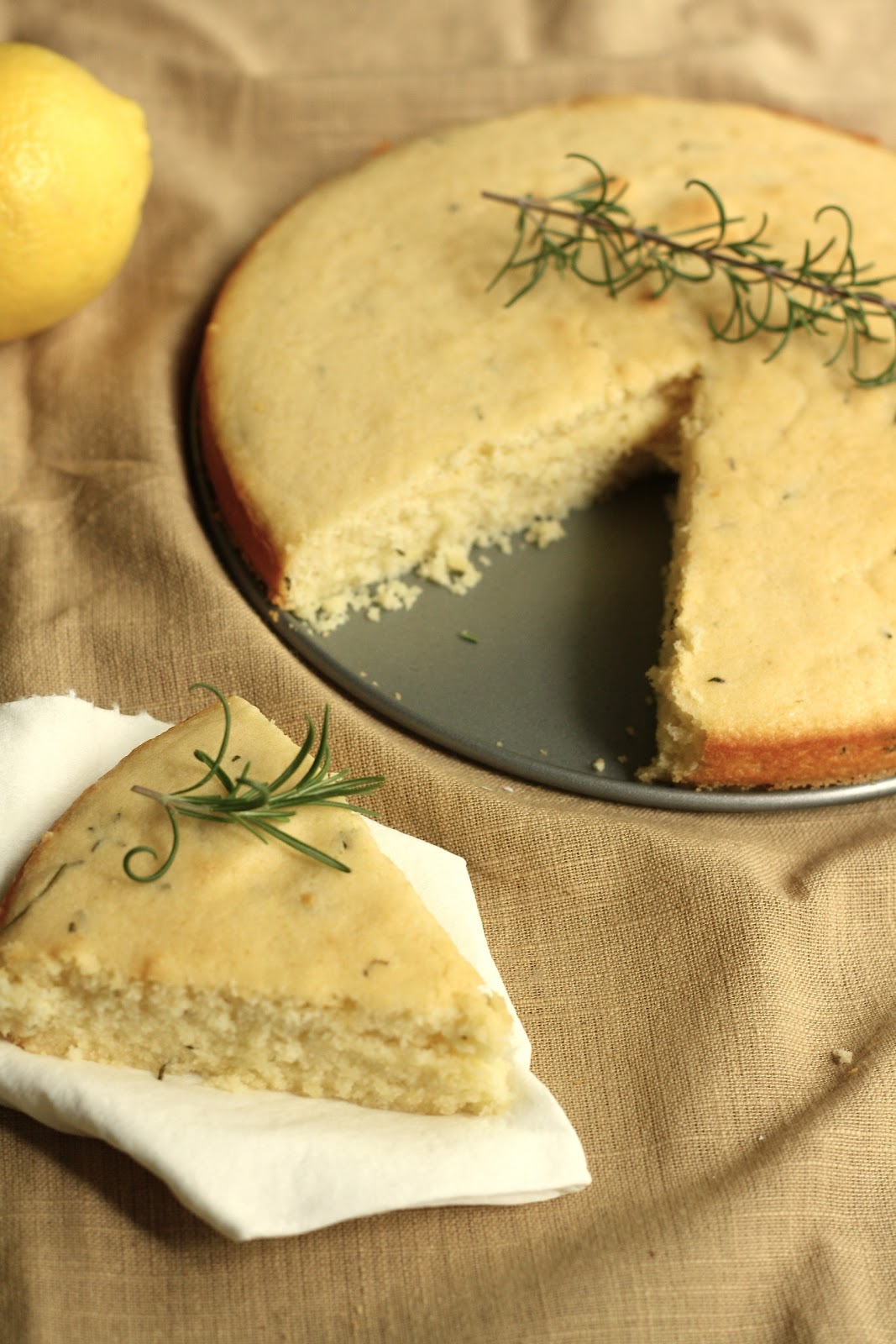 Rosemary Buttermilk Tea Cake hummingbird high a desserts and