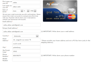 Tutorial Daftar Payoneer (dari daftar sampe ke rumah) Tutorial Daftar Payoneer (dari daftar sampe ke rumah)