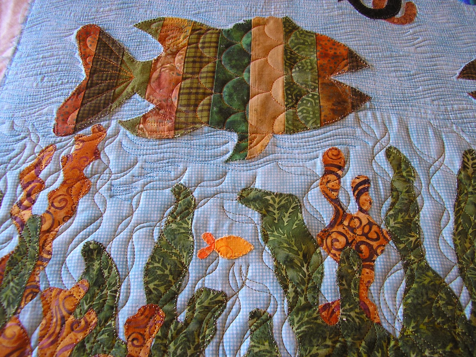 Creative Quilting by Debbie Stanton Bass Quilt