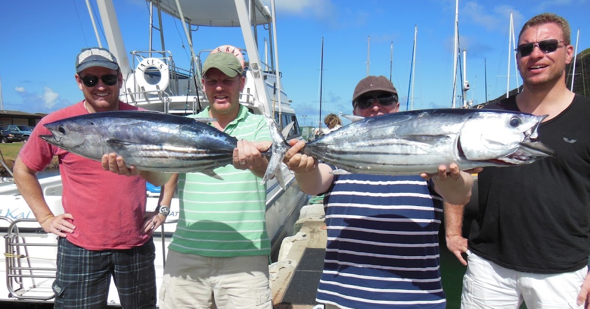 Clure Fishing Chaters Kauai Hawaii Tuna fishing Hawaii