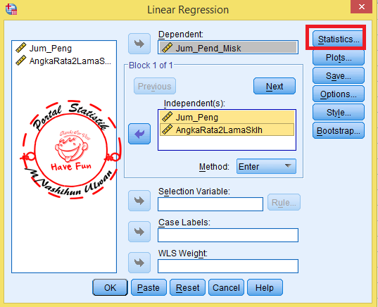 Uji Asumsi Multikolinearitas Dengan Spss Portal Statistik