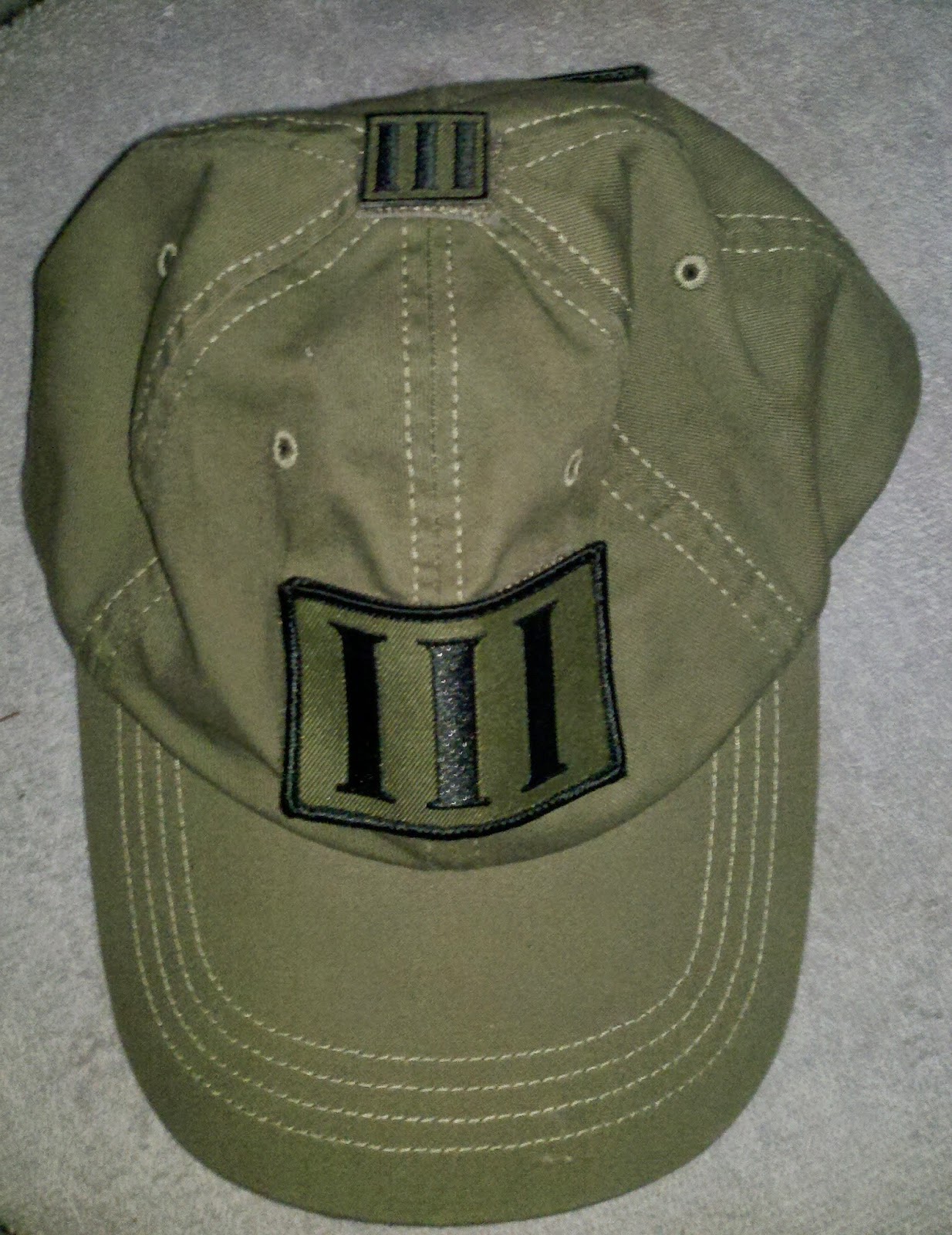 III Percent Patriots That little square of velcro on the top of the