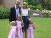 De jongste van de drie vrolijke dochters van prins Willem-Alexander en . ariane 
