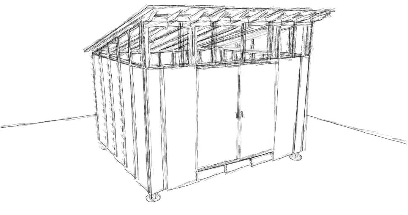 Ecclesia Domestica Design for a storage shed