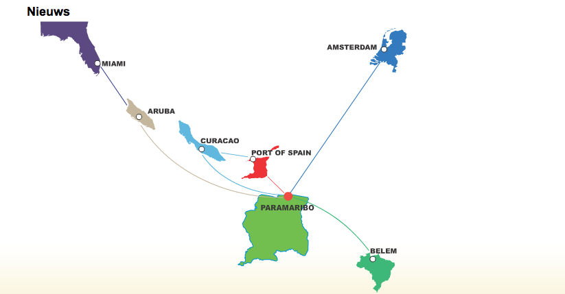 Surinam Airways Route Map The Timetablist: July 2013
