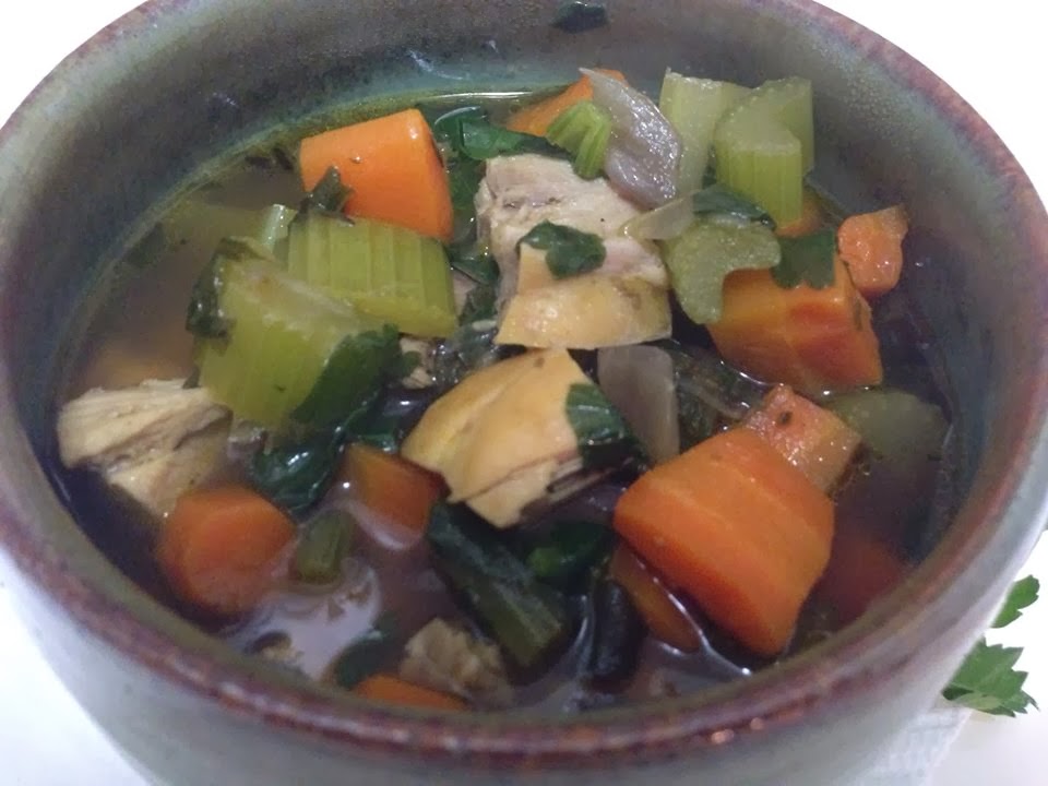 Recipes and Tips To Fight M.S. Comforting Chicken and Vegetables Soup