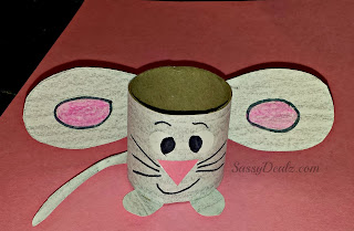 mouse toilet paper roll craft