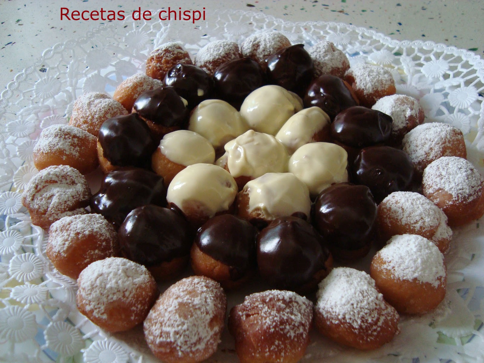 Bolitas Fritas Al Chocolate