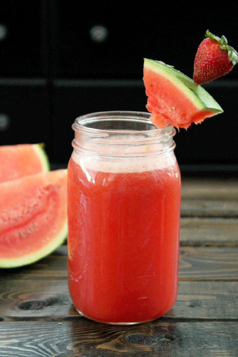 Not Quite a Vegan...? Strawberry Watermelon Flush Fat™ Detox Water