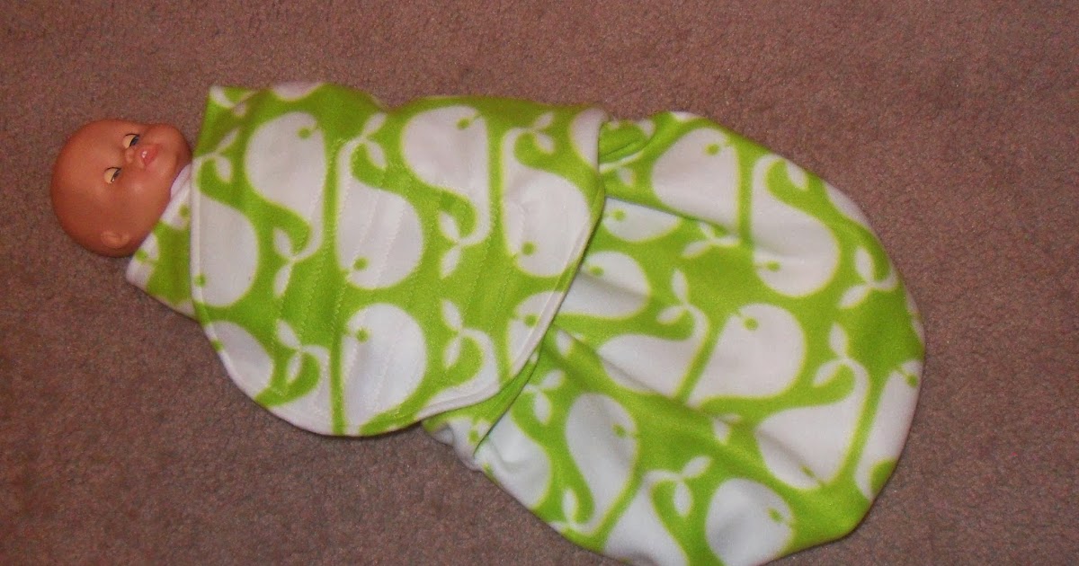 Simple Joy Crafting Fleece Swaddle Blanket Tutorial