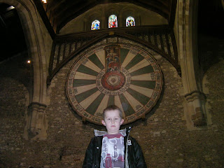 medieval replica of king arthurs round table