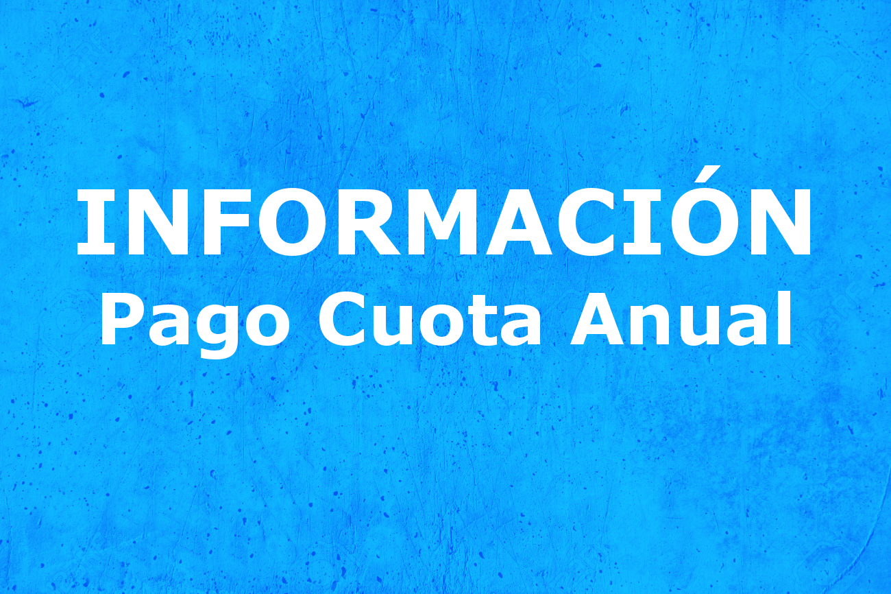 informacion pago cuota anual