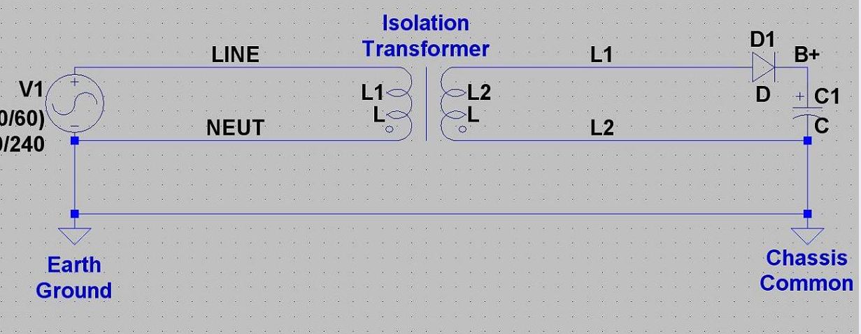 Radio Shack Isolation Transformer Rca
