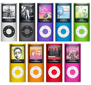 Different Types Of Ipods