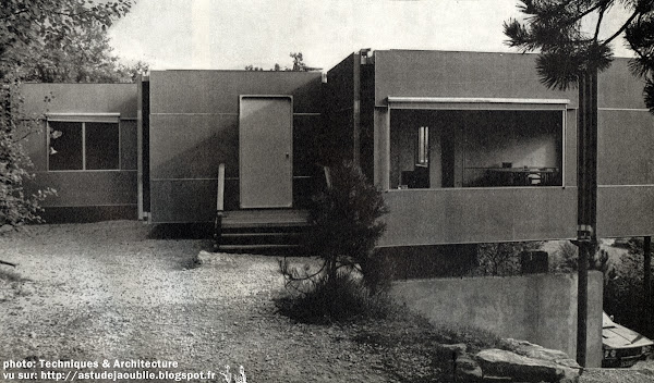 Ludres - Constructions modulaires S.I.R.H. Concepteurs: Henri Prouvé, Jean Prouvé S.I.R.H. (Société Industrielle de Recherche et de Réalisation dans l’Habitat) Architecte: Sandor Majercsik Construction: 1972 - 1974 Ludres - Constructions modulaires S.I.R.H. Concepteurs: Henri Prouvé, Jean Prouvé S.I.R.H. (Société Industrielle de Recherche et de Réalisation dans l’Habitat) Architecte: Sandor Majercsik Construction: 1972 - 1974