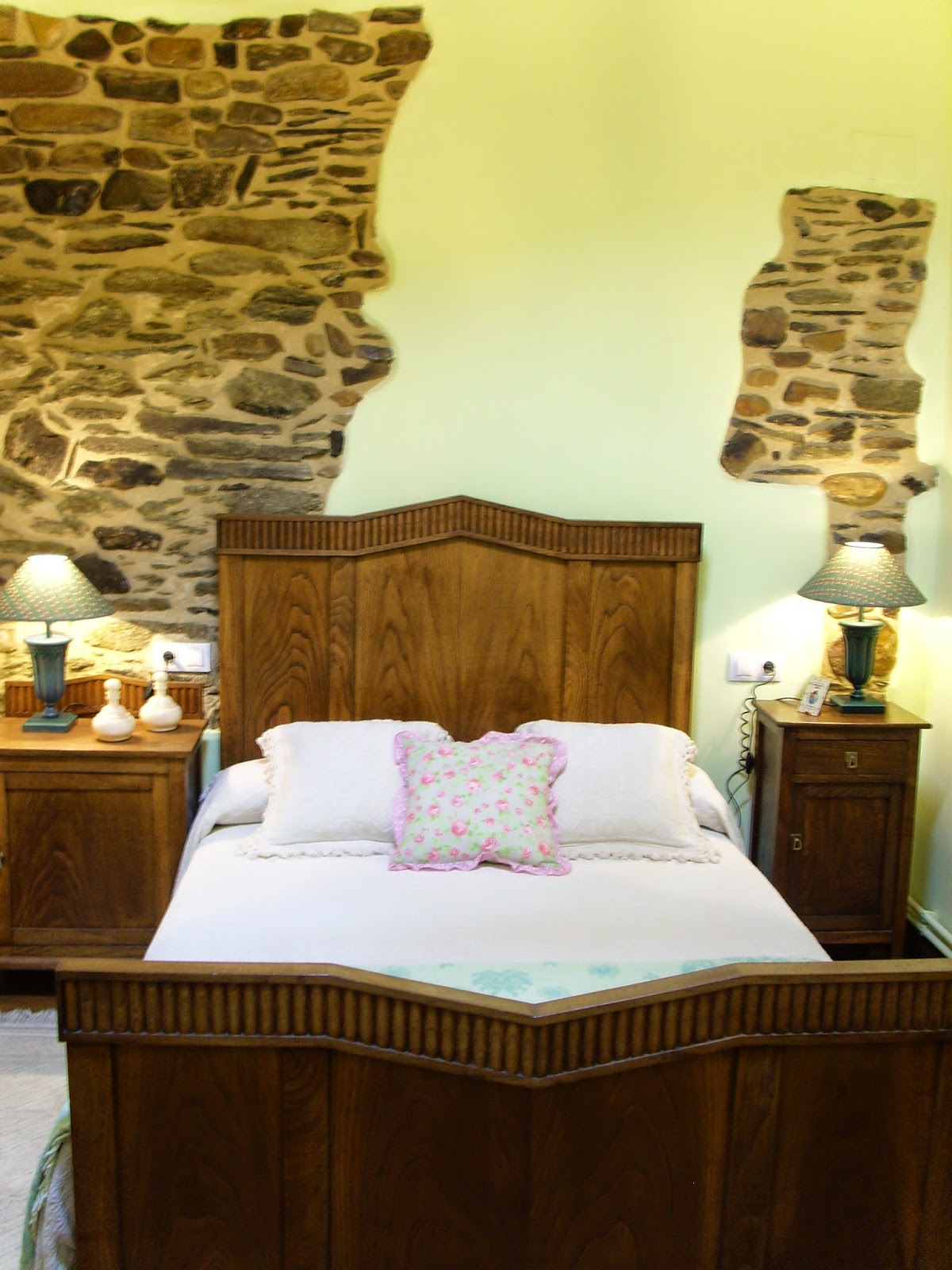 Gloria Vintage: El dormitorio verde