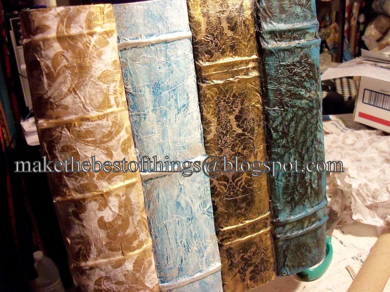 How-To: Vintage Book-Inspired Paper Mache Box - Make