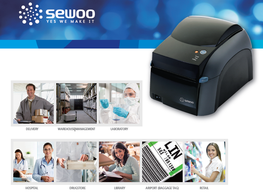 Your Business Solution Partner SEWOO SEWOO Desktop Label Printer LK