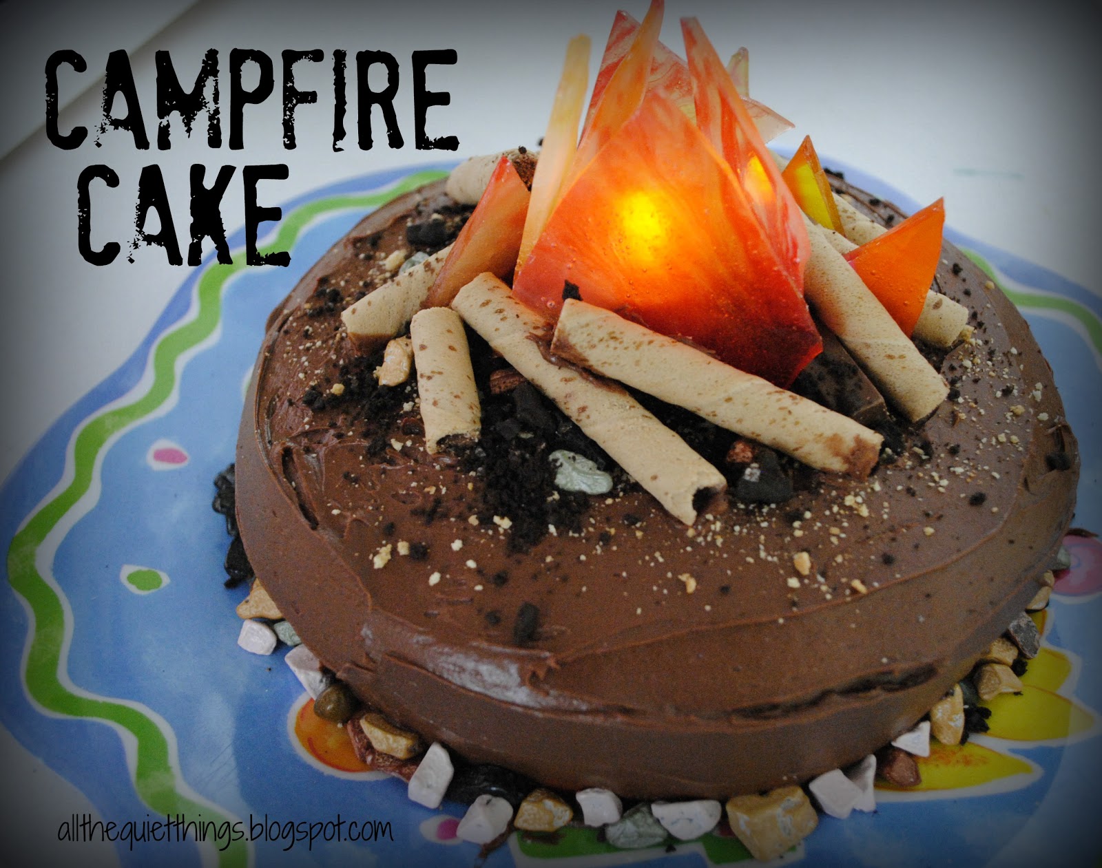 All The Quiet Things: Campfire Cake