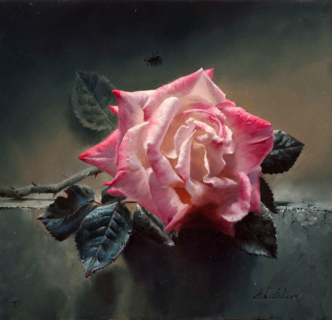 16 Realistic and Most Amazing Rose Paintings For Your Inspiration Fine Art and You