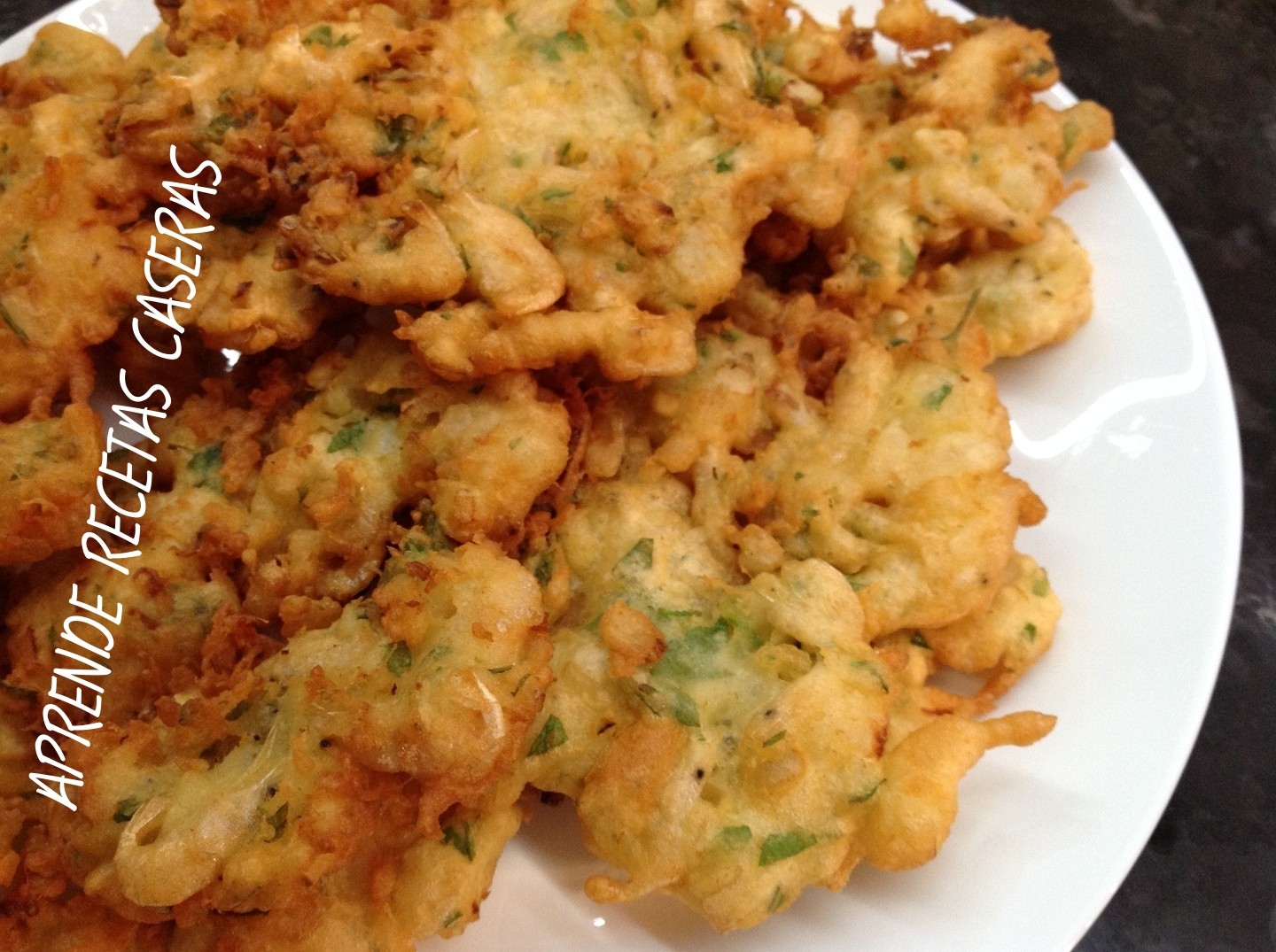 Aprende Recetas Caseras Tortillitas de Camarones